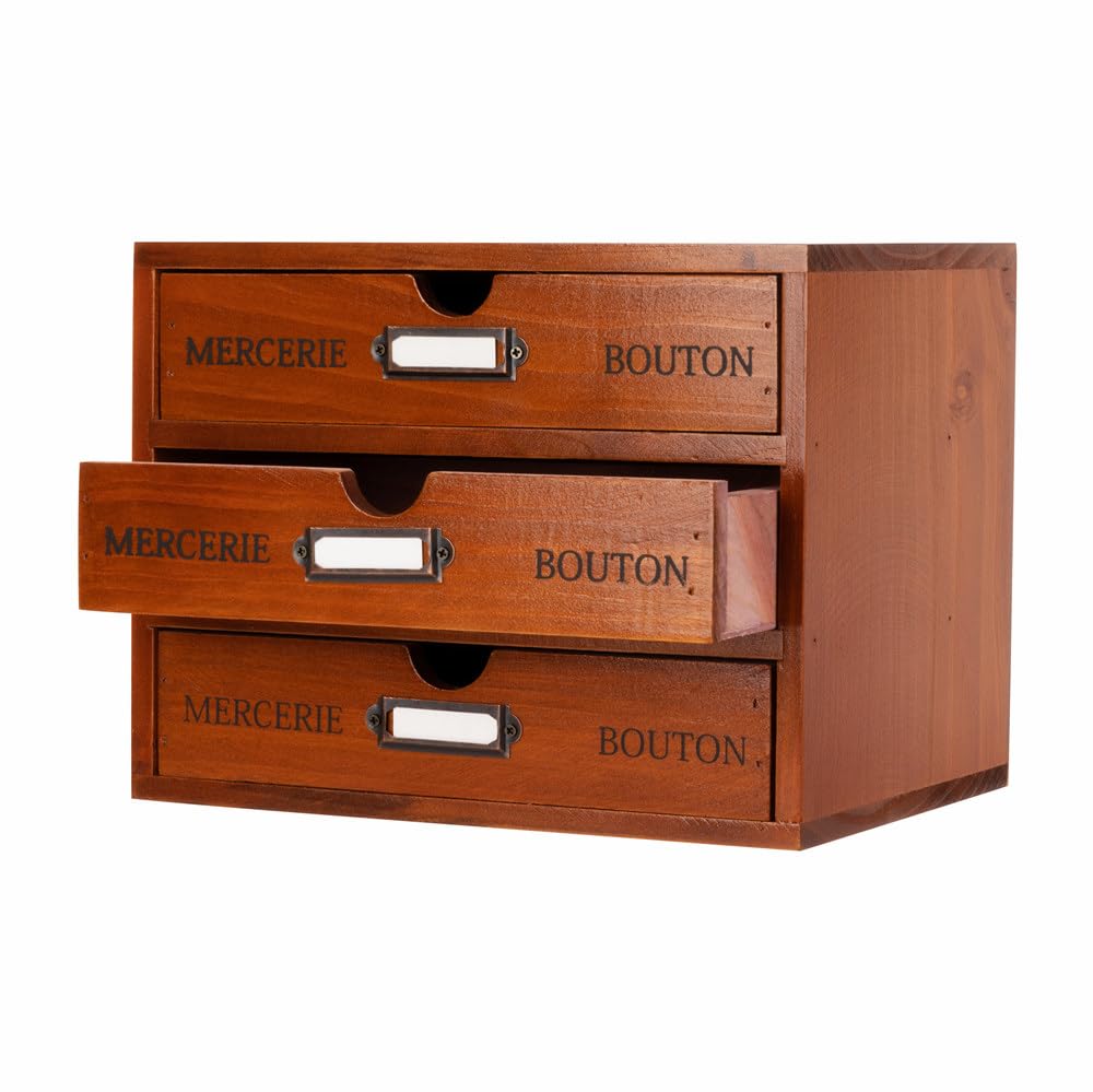 Large Wooden Drawers Wooden Box with Drawer Black