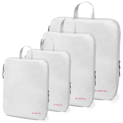 (Not Made In China) 8 Piece Packing Cube Set, Luggage Organizer Bags for Suitcases, Travel Bags, Space Saving Clothes Organizers for Carry On and Checked Luggage