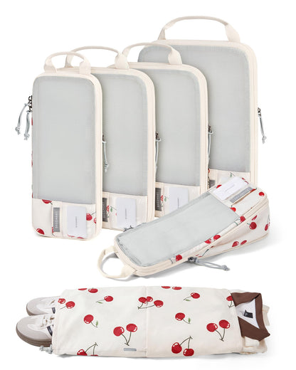 BAGSMART Compression Packing Cubes for Travel Essentials