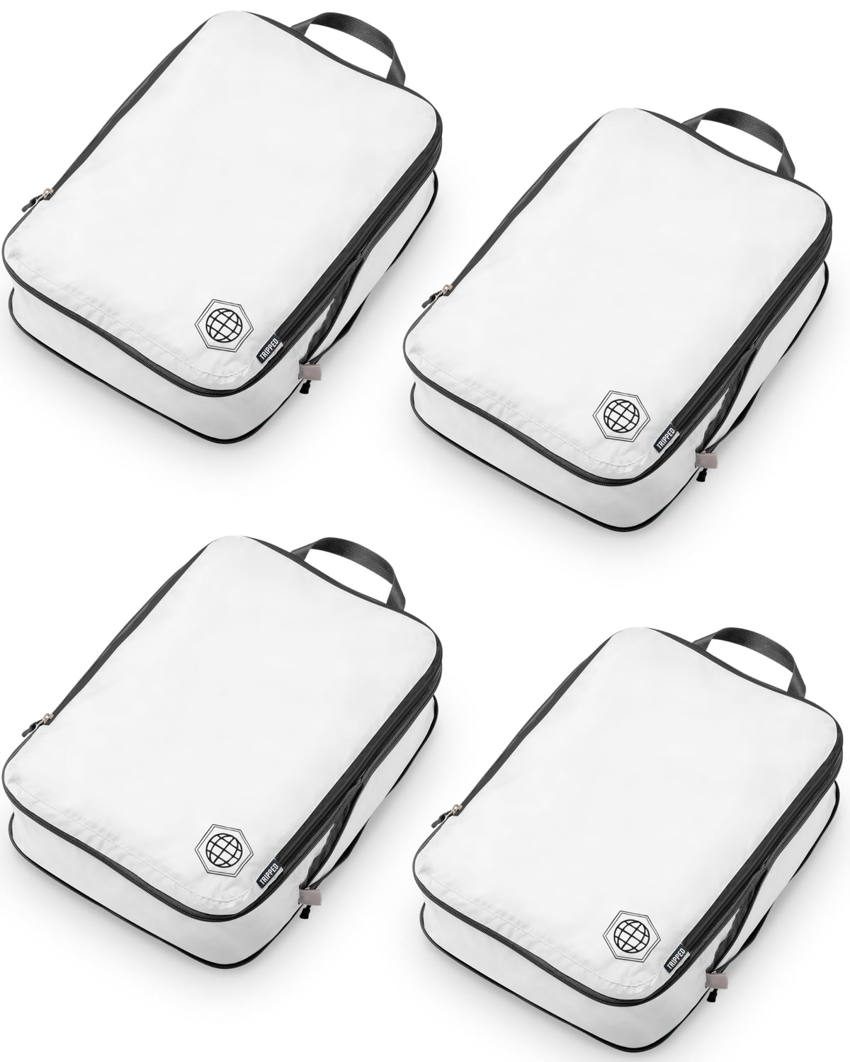 TRIPPED Travel Gear Large Compression Packing Cubes 7-Piece Set for Travel