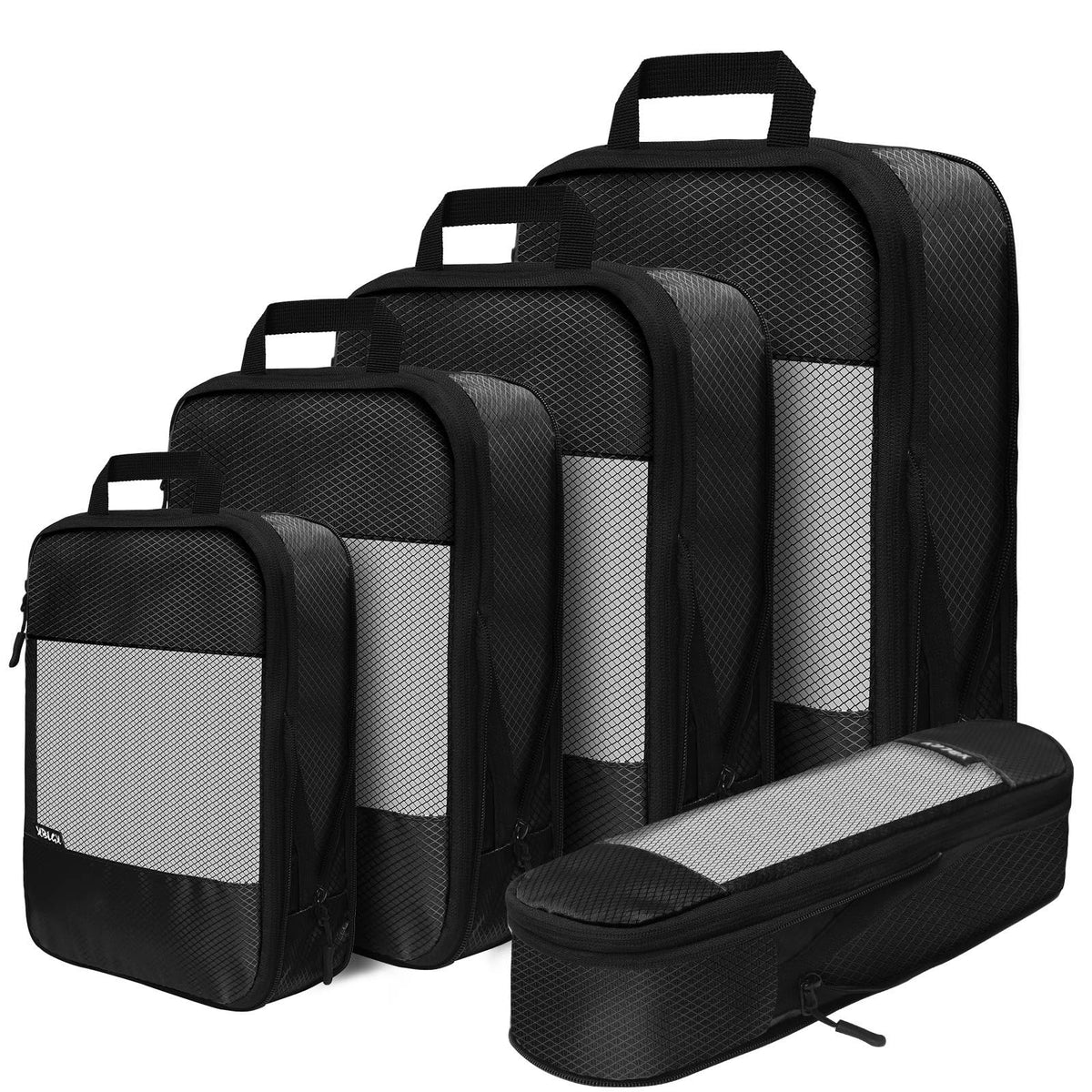 Compression Packing Cubes for Suitcases,Travel Essentials, Lightweight Luggage Organizer Bags, Travel Cubes for Carry on