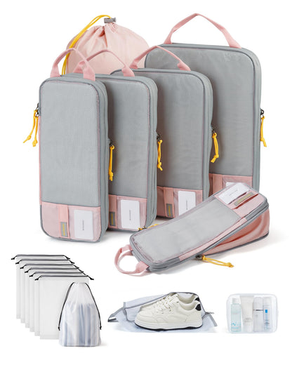 BAGSMART Compression Packing Cubes for Travel Essentials
