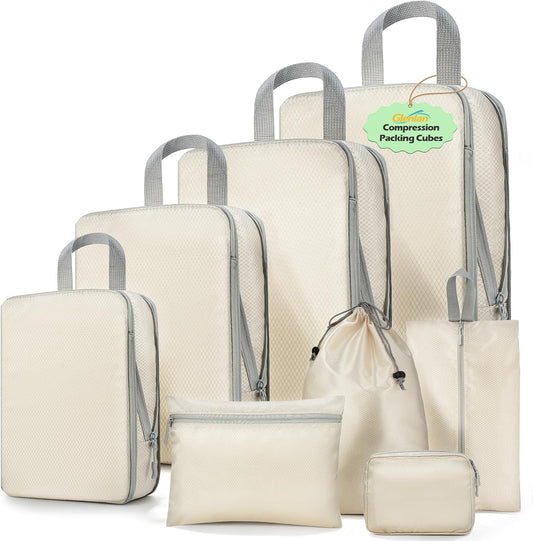8-Set Compression Packing Cubes for Travel