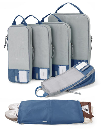 BAGSMART Compression Packing Cubes for Travel Essentials