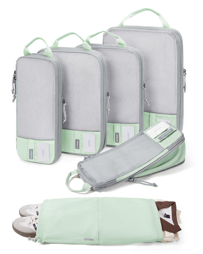 BAGSMART Compression Packing Cubes for Travel Essentials