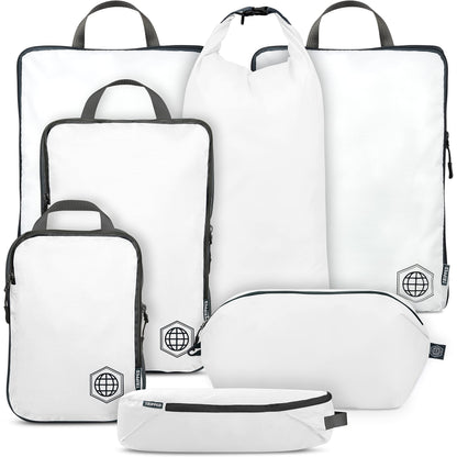 TRIPPED Travel Gear Large Compression Packing Cubes 7-Piece Set for Travel