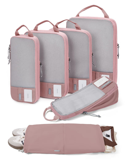 BAGSMART Compression Packing Cubes for Travel Essentials